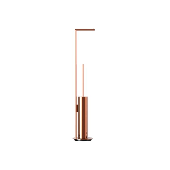 Decor Walther Mikado 0522316 MK SBK toilet stand (toilet brush holder + toilet roll holder) copper