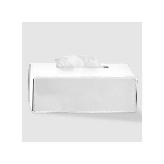Decor Walther Nappa 0938050 NAPPA KB Papiertuchbox echtes Leder schneeweiß