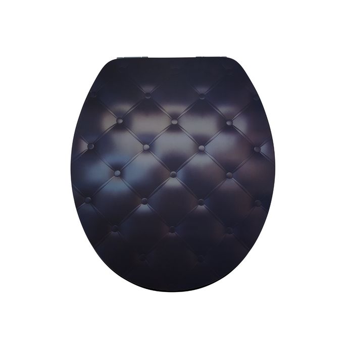 Diaqua Lyon 31171503 toilet seat with lid motif Black sofa
