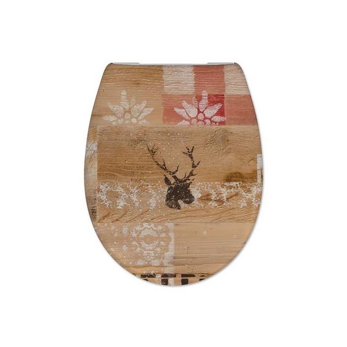 Diaqua Laval 31172003 toiletzitting met deksel motief Aspen