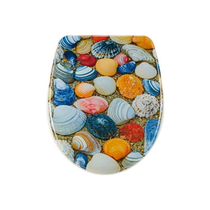 Diaqua Nice 31171244 toiletzitting met deksel motief Shell