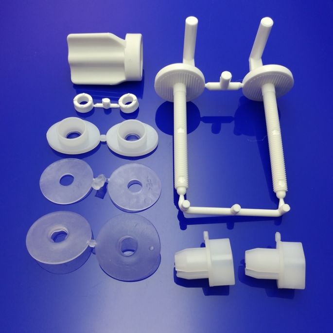 Duravit Duraplus 0061130000 scharnierset voor toiletzitting Duraplus 006630