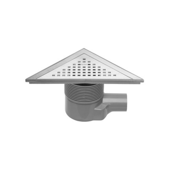 Easy Drain Aqua Delta AQUADEMSI6 shower drain 22x22cm side spout