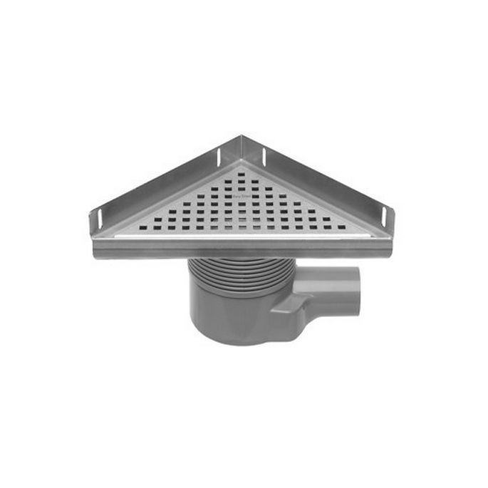 Easy Drain Aqua Plus Delta F EDMDEMSI6 shower drain 24x24cm side spout