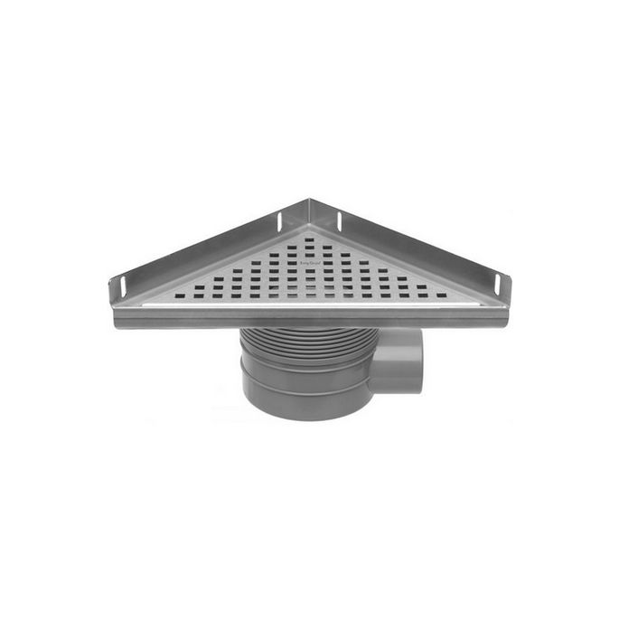 Easy Drain Aqua Plus Delta F EDMDE shower drain 24x24cm side spout