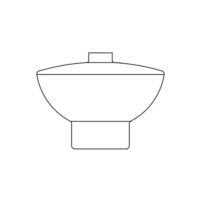 Emco Singles 102100090 glass part soap dispenser clear