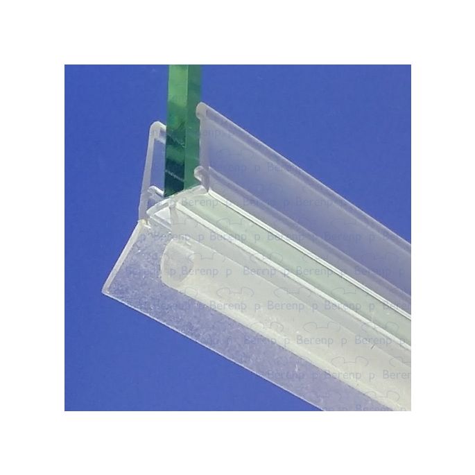 Exa-Lent Universal DS131006 Viertelkreis klares Duschprofil 1 Klappe 1 rund 100cm - 6mm