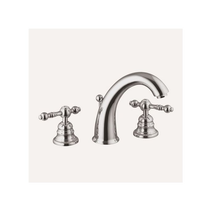 Fima Carlo Frattini Epoque F5071BR 3-gats wastafelkraan 2-greeps brons