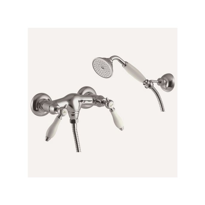 Fima Carlo Frattini Herend F5405OR opbouw douchekraan 2-greeps met garnituur goud