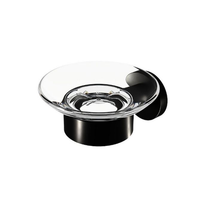 Geesa Nemox Black 91650306 soap holder matte black