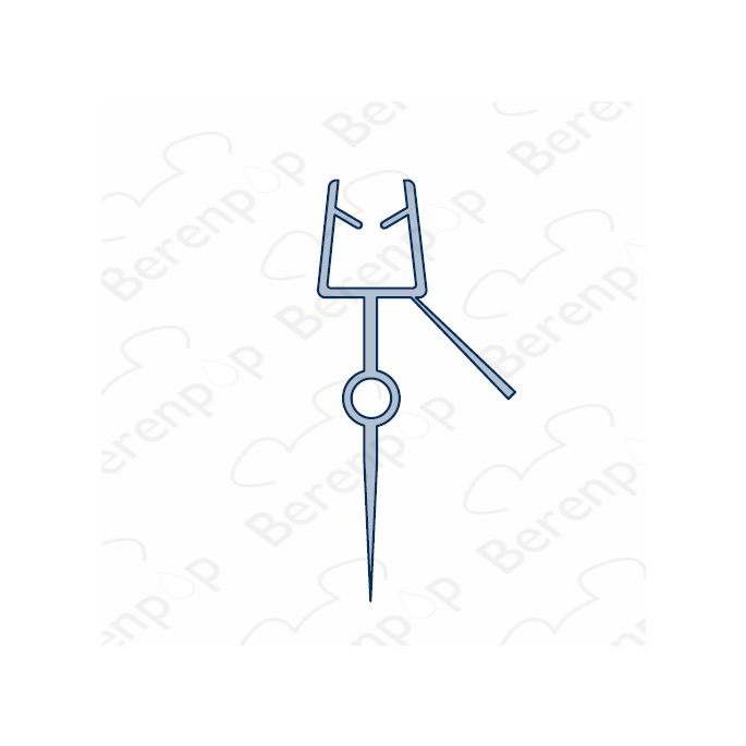 Get Wet C105 lekstrip horizontaal 100cm transparant, 6mm