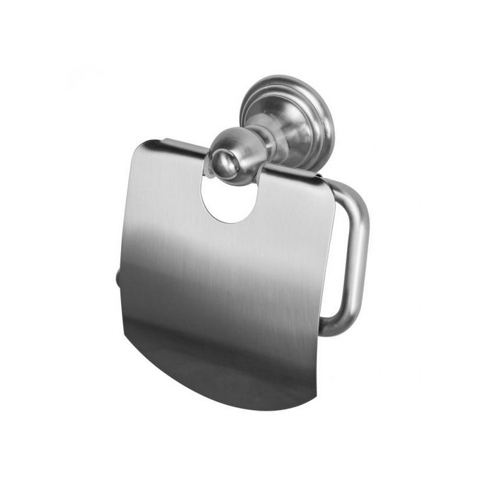 Haceka Allure 1208630 Toilettenpapierhalter mit Klappe Edelstahl gebürstet