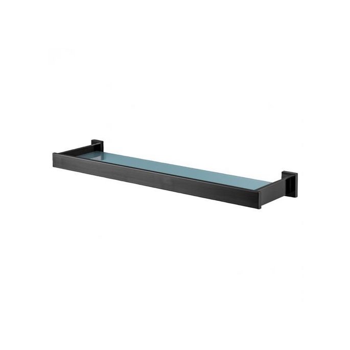 Haceka Edge 1208812 shelf 600mm satinized glass/ graphite