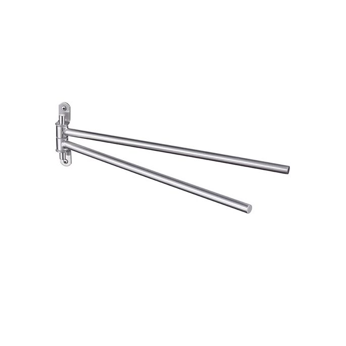 Haceka Ixi 1115793 2-lids handdoekhouder 395mm RVS geborsteld