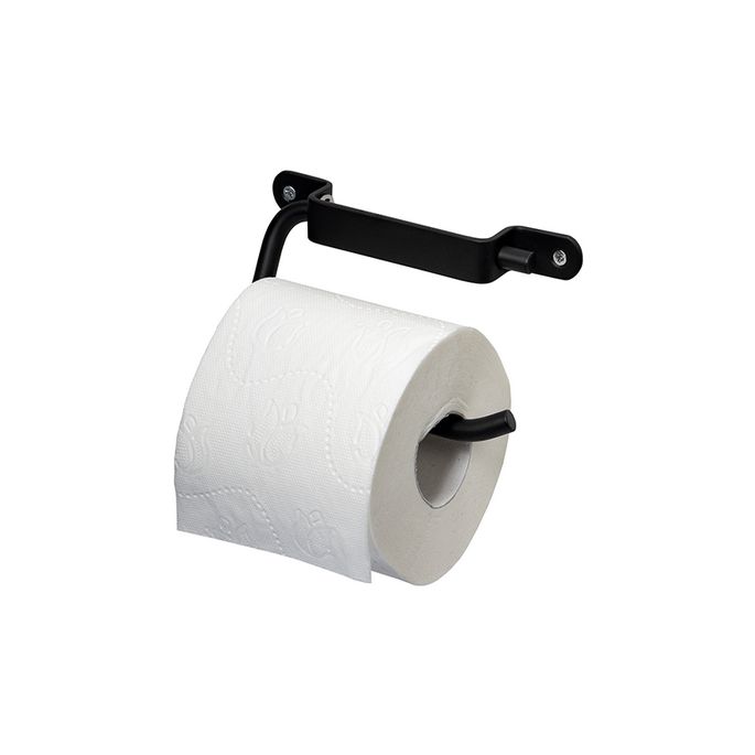Haceka Ixi 1208510 toilet roll holder matte black