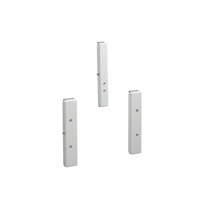 Handicare (Linido) LI2215102402 set hoogte verstelplaten RVS gecoat wit