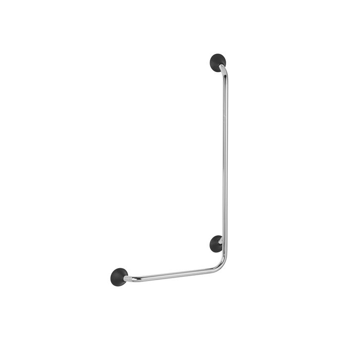 Handicare (Linido) LI2611003200 Wandhalterung 90° 500x1000mm Edelstahl poliert (weiße Abdeckungen)