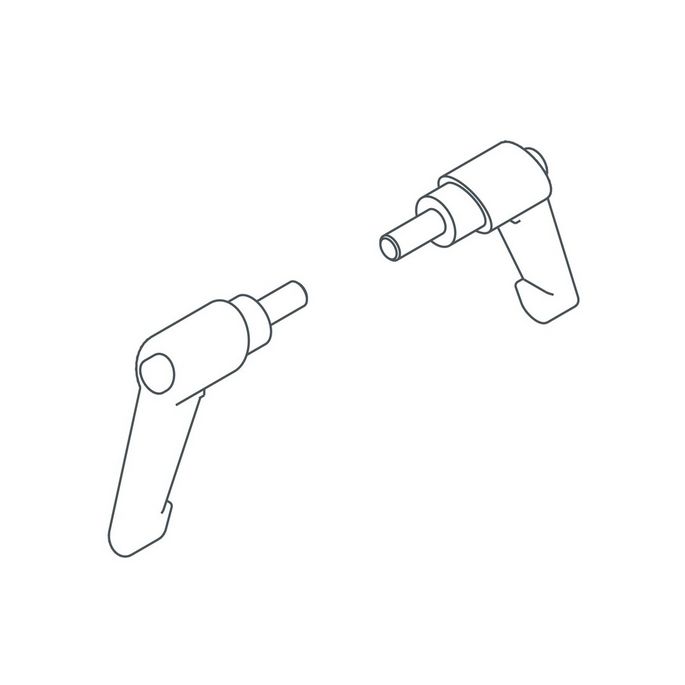 Handicare (Linido) LI2815001000 Satz verstellbarer Spanngriffe