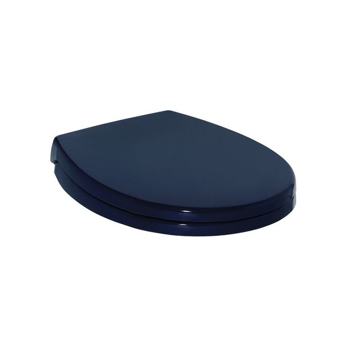 Ideal Standard Contour 21 S409236 toiletzitting met deksel blauw