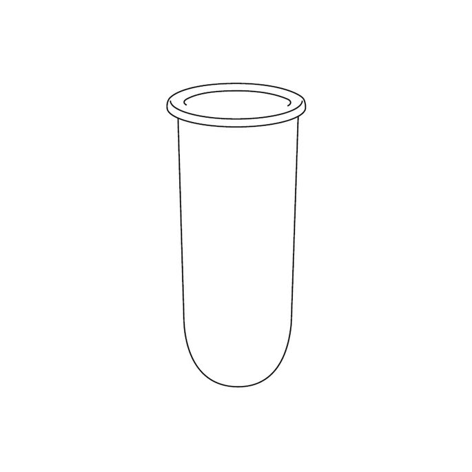 Inda Colorella - Hotellerie R31140003 Ablage für Toilettenbürstenhalter ABS verchromt