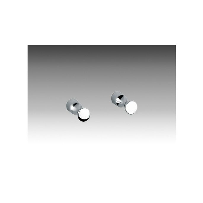 Inda Hotellerie - Colorella - Export A05610CR kledinghaak (2 stuks) chroom