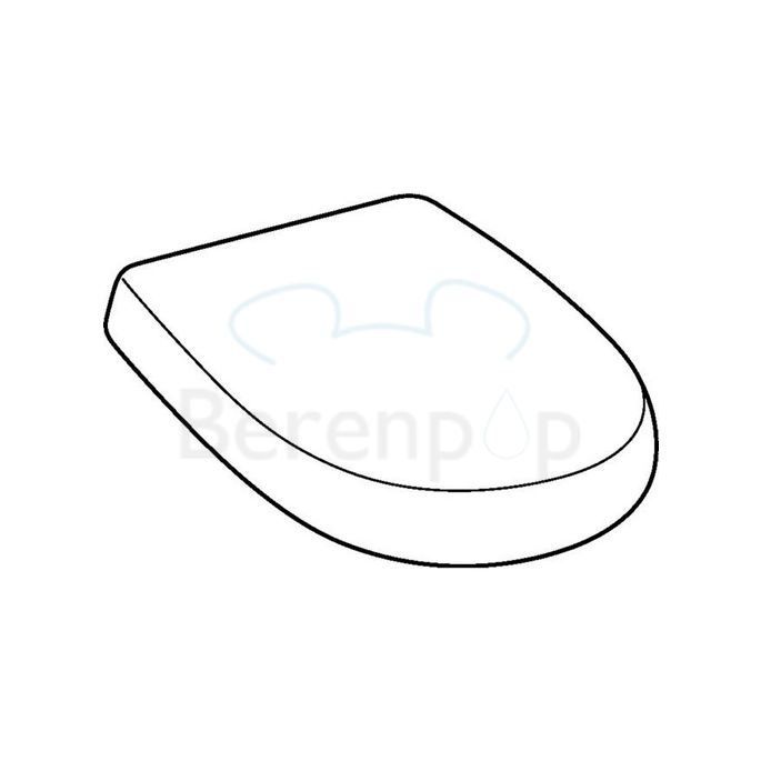 Keramag 4U 574400 toiletzitting met deksel wit *niet meer leverbaar*