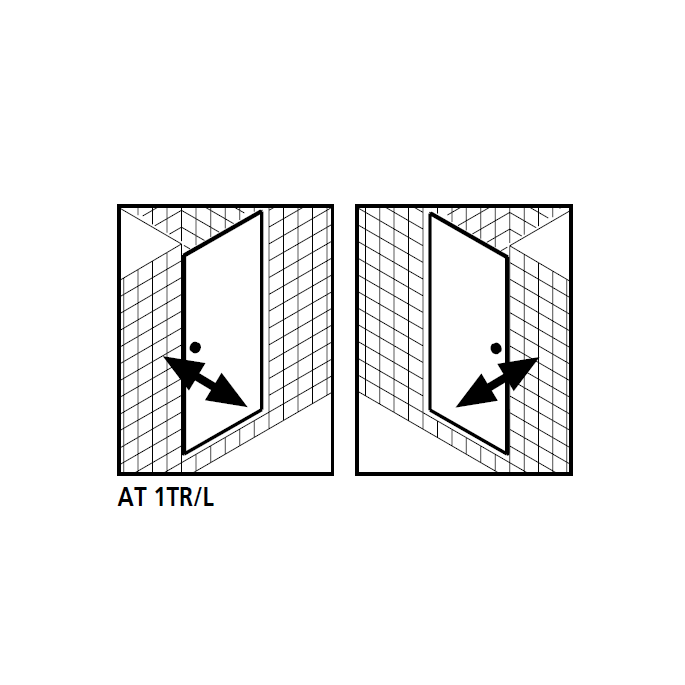 Kermi 2534104 spatwaterdichting 1 x 98,5cm - 6mm