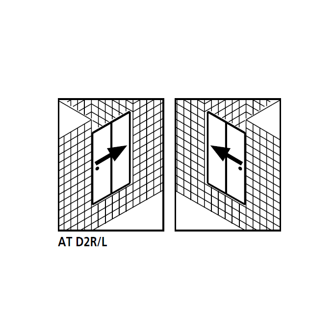 Kermi 6034093 spatwaterdichting 1 x 98,5cm