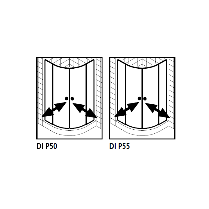 Kermi 2534116 set gebogen spatwaterdichtingen 6mm