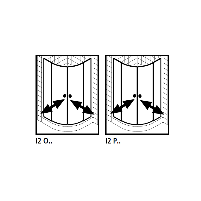Kermi 2534092 set gebogen spatwaterdichtingen 5mm
