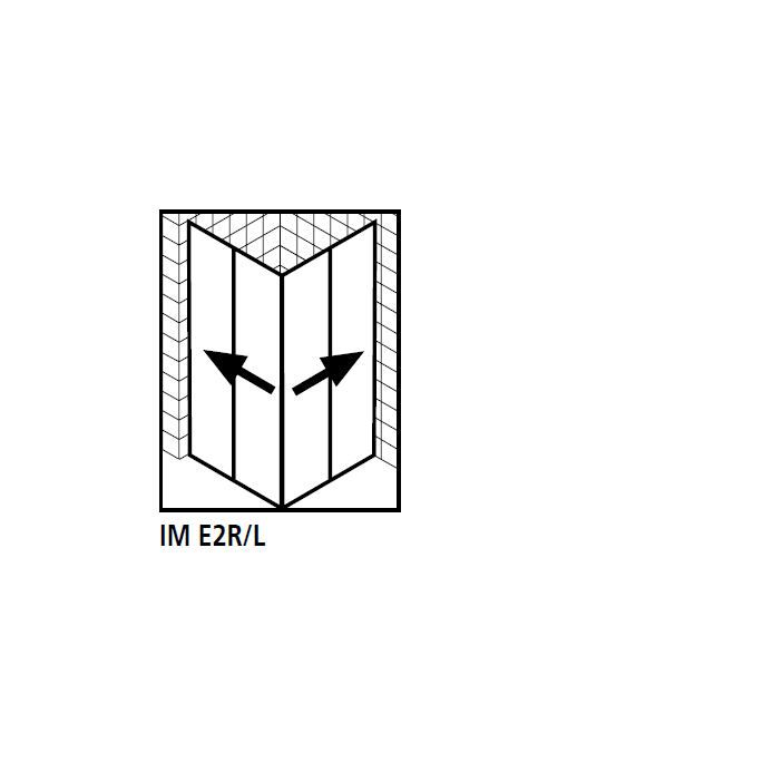 Kermi 2534805 set spatwaterdichtingen 2 x 100cm