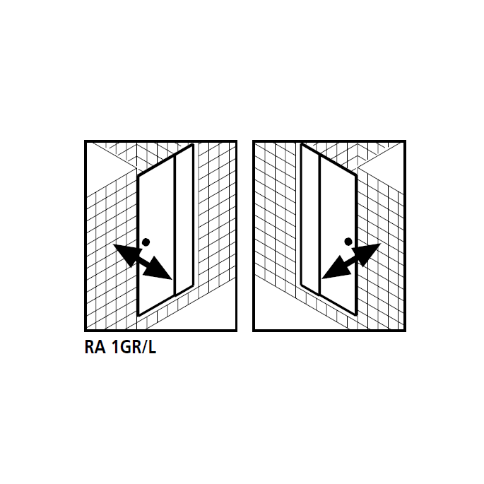 Kermi 2534082 splash seal 1 x 98.5cm