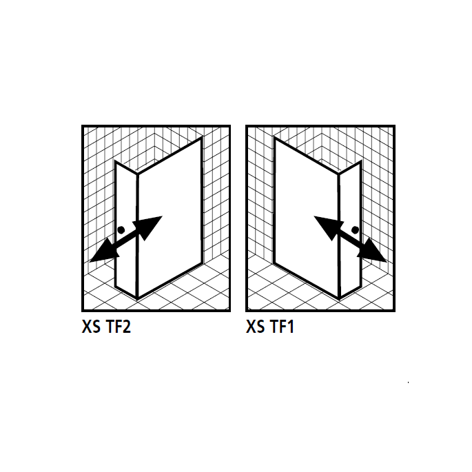 Kermi 2534088 spatwaterdichting 1 x 98,5cm - 8mm