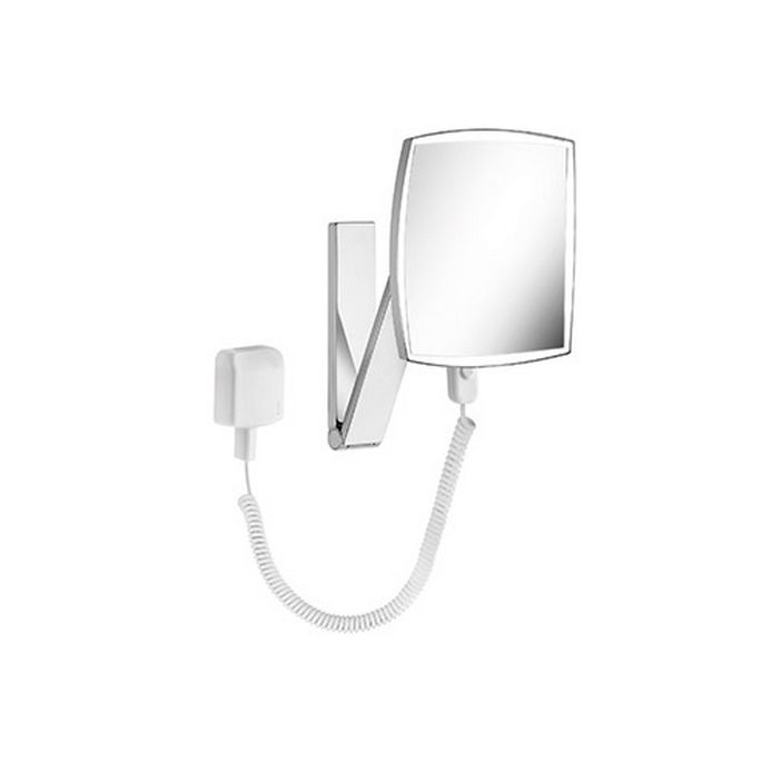 Keuco iLook_move 17613019001 cosmetic mirror 5x with lighting (with plug) chrome