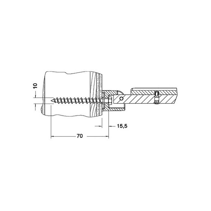 Keuco 34992000200 mounting set 6