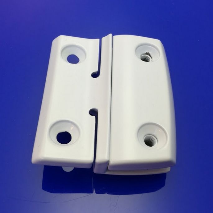 Koralle VarioPlus 2537363 ( L43359 ) left glass mount for rails white