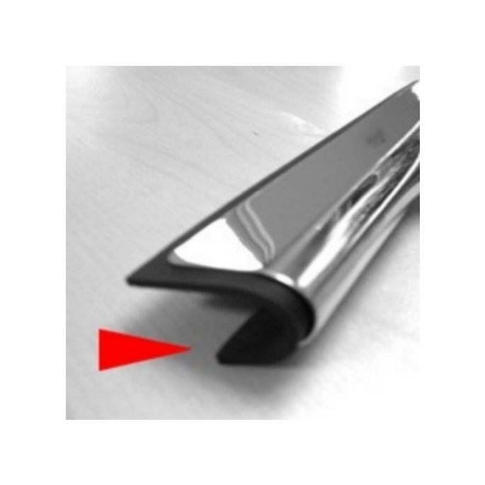 Luca 1004 reserve zwarte rubber t.b.v. wandwisser