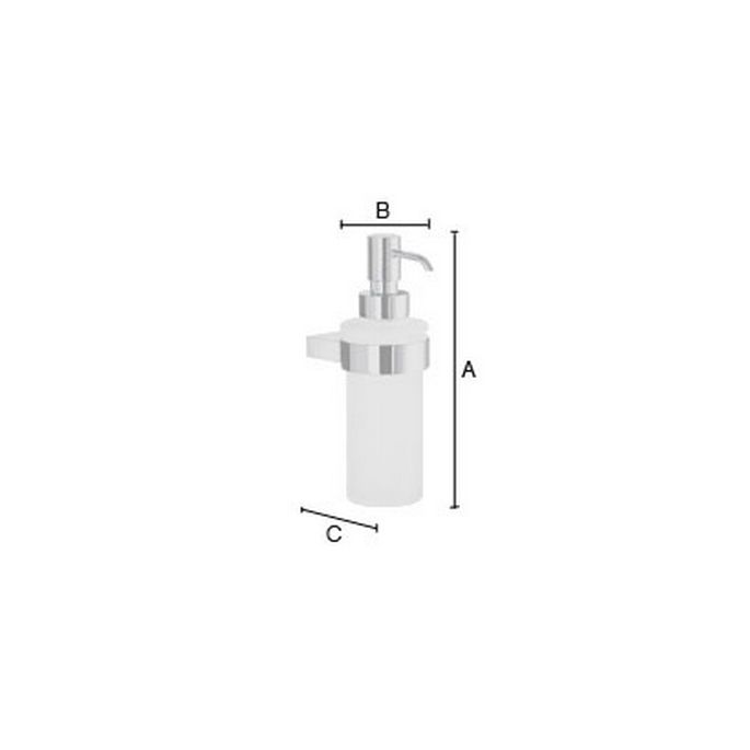 Smedbo Air AK369 soap dispenser chrome