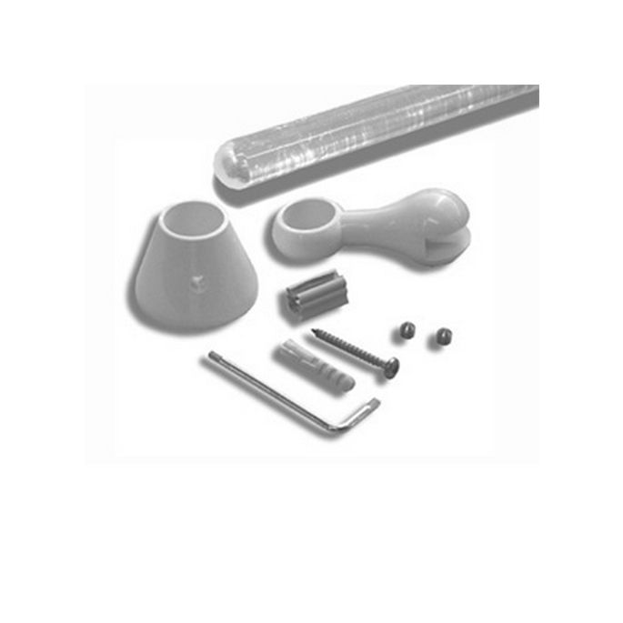 Novellini CONGIFTR-TC sierbeugel transparant/ chroom *niet meer leverbaar*