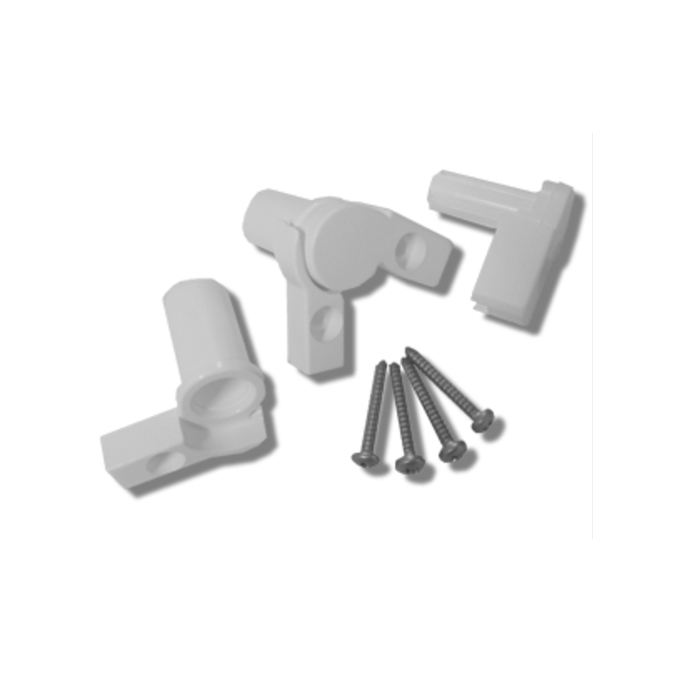Novellini R01AUD-10 hinge parts set gray