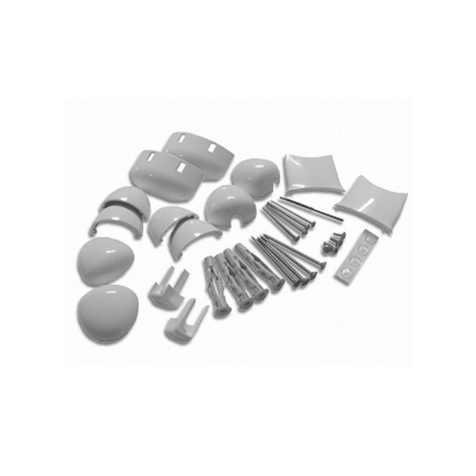 Novellini R01KI2P1-D montageset wit 030/ chroom