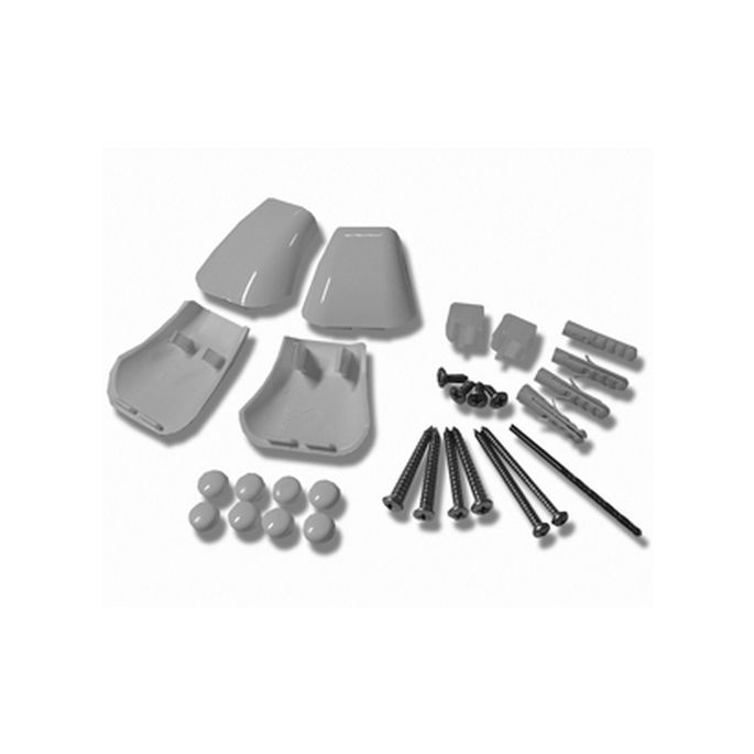 Novellini R01LUGI1-E montageset pergamon/ chroom *niet meer leverbaar*