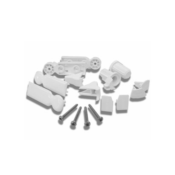 Novellini R02YOB2G-30 hinge parts set for swing door white