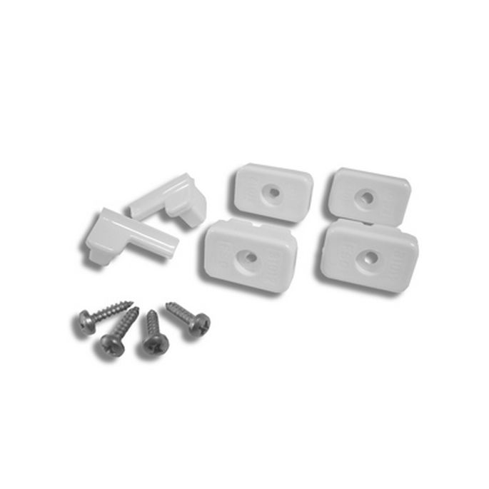 Novellini R04STSO1-26 Satz Kappen/Abdeckkappen weiß Ral 9010