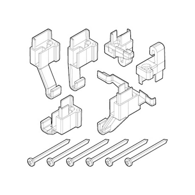 Novellini R06BJ3P1-K guides chrome