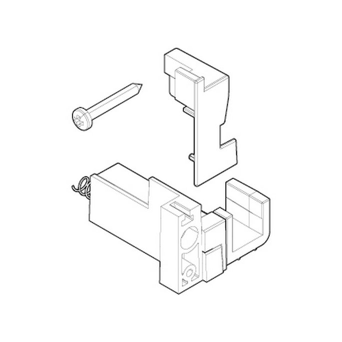 Novellini R06BJAHS1-K untere Führung links chrom