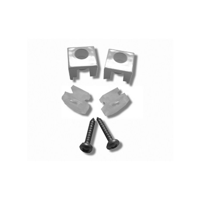 Novellini R08KIAR1-K set eindkapjes chroom