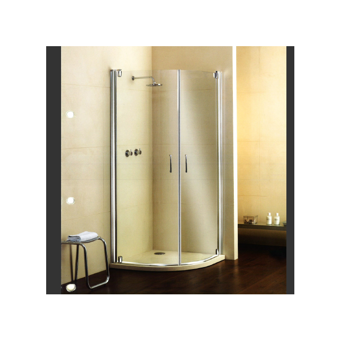 PDPlan Labyrinth inschuifrubber transparant 100cm