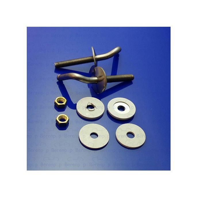 Pressalit B33P999 Magnum set vaste scharnieren chroom