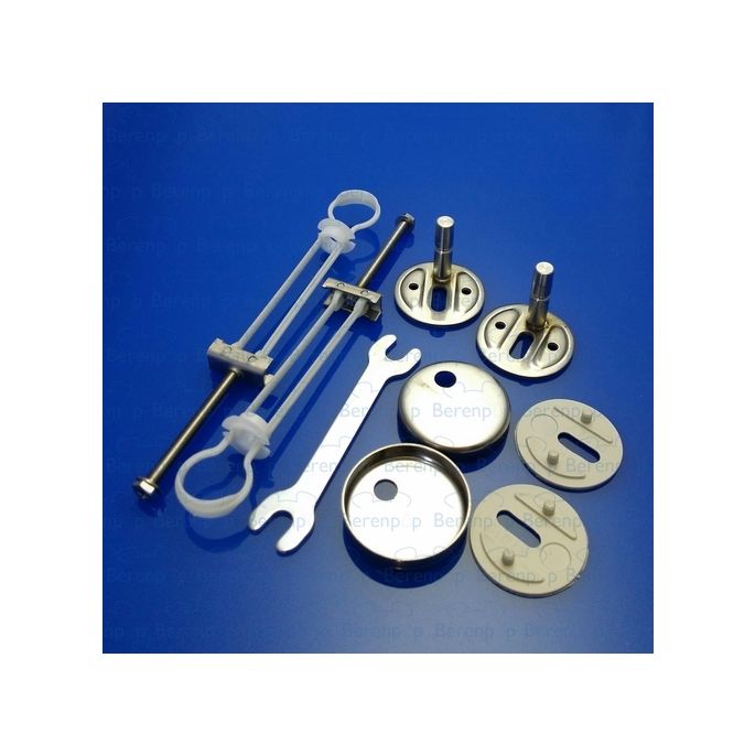 Pressalit BL6999 Concordia - Scandinavia Plus - Sway D - Sway Uni set of adjustable hinges softclose lift-off chrome